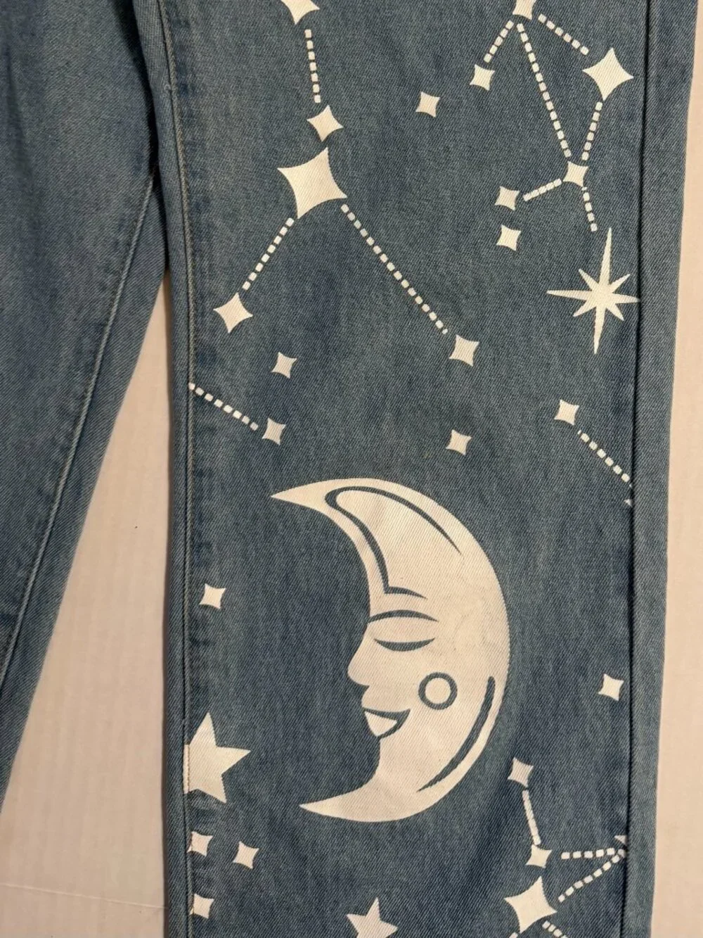 Shein Teen Girls ‘Sun & Moon’ High Waist Jeans*